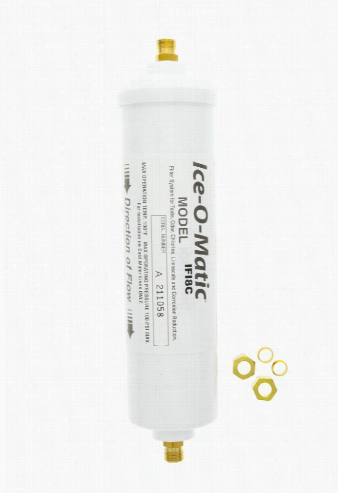 If18c Ice-o-matic Inline Wa Ter Filter Cartridge