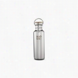 K27sslrf-ms Klean Kanteen Reflect 27-ounce Stainless Steek Water Bbottle With Bamboo Cap - Mirrored Finish