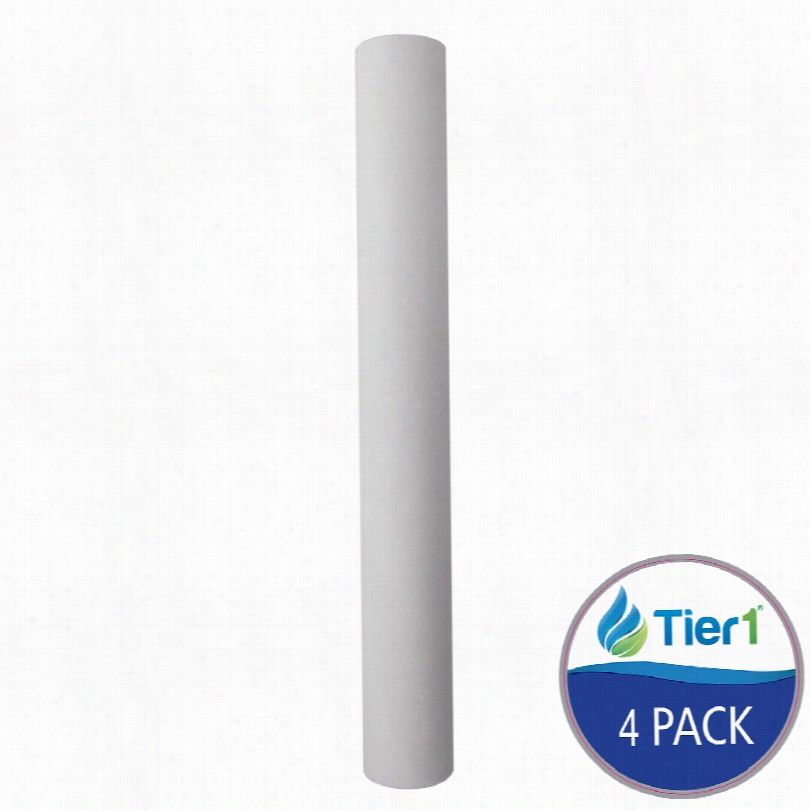 P1-20 Pentek Comparable Sediment Water Filter By Tieer1 (4-pack)