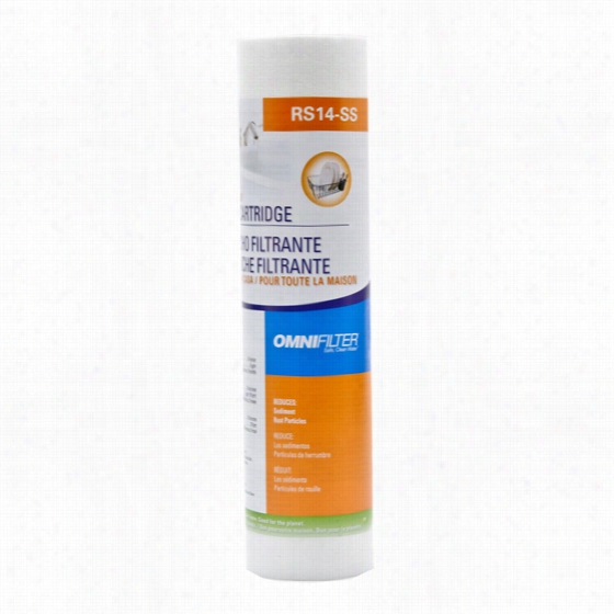 Rs14-ss Omnifiltwr Rplacement Whole House Water Filter Cartridge