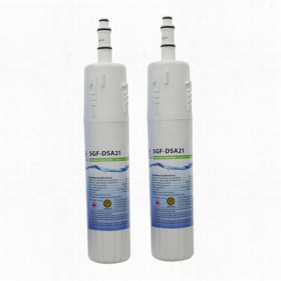 Sgf-dsa21 Swift Green Filters Refrigerator Water Filter (2-pack)