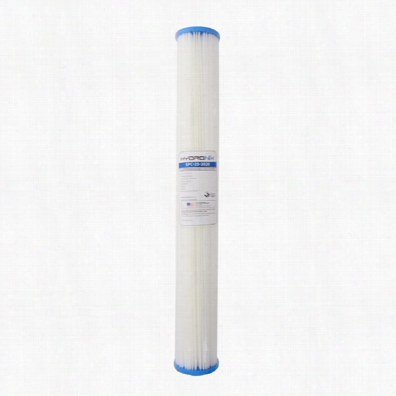 Spc-25-2020 Hydronix Pleated Sediment Water Filter