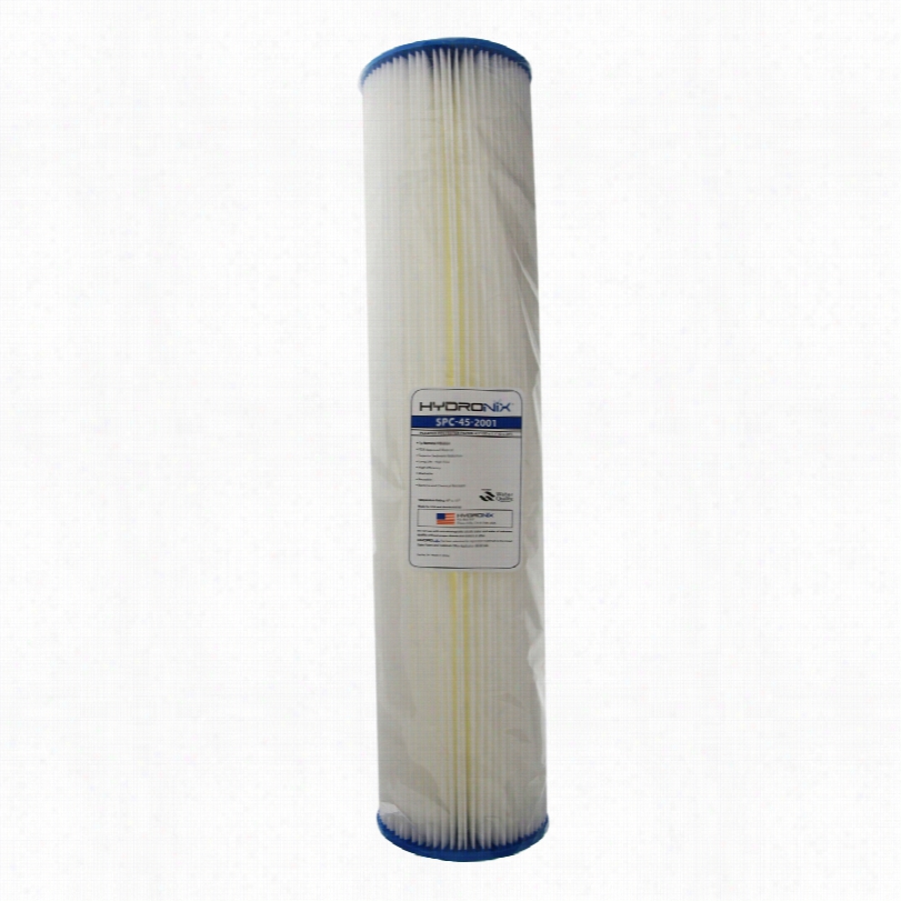 Spc-45-2001 Hydronix Pleated Sediment Water Filter