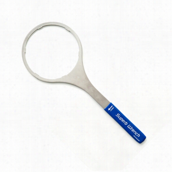 Sw-4-ss-8 Superb Filter Housing Wrench (spotless Steel)