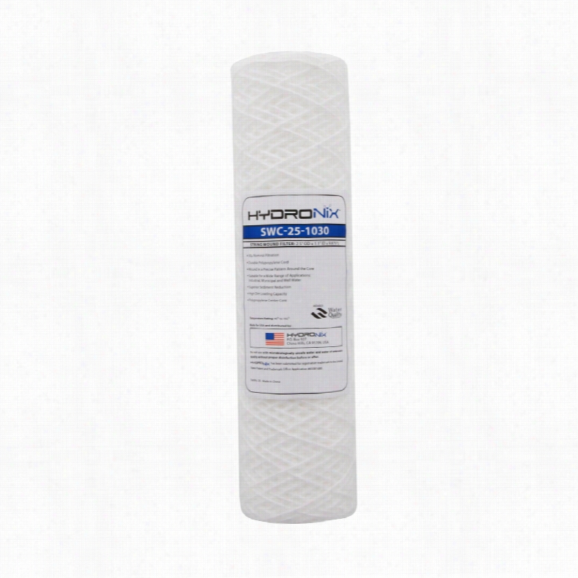 Swc-251-030 Hydronix Line Wound Sediment Water Filter