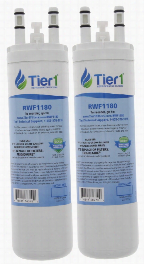 Wf3cb Pures Ource3 Frigidaire Comparable Refrigerator Waetr Fi Lter Replacement By Tier1 (2-pack)