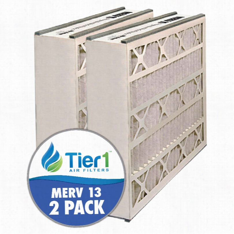 20x20x5 255649-103 &2 59112-103 Trion / Air Bear Merv 13 Comparable Air Filter  In Proportion To Tier1 (2-pack)