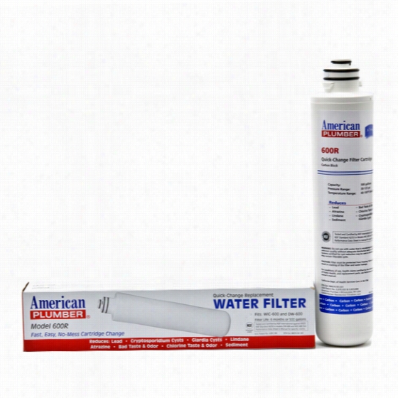 600r Ameican Plumberundersink Water Filter Cartridge