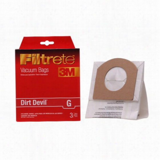 65704 3m Filtrete Dirt Devil G Vacuum Bags (3--pack)