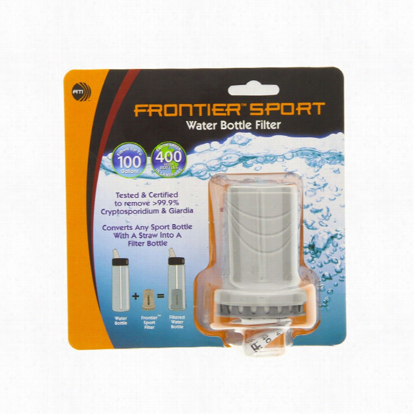 67003 Aquamira Frontier Sport Water Bottle Filter