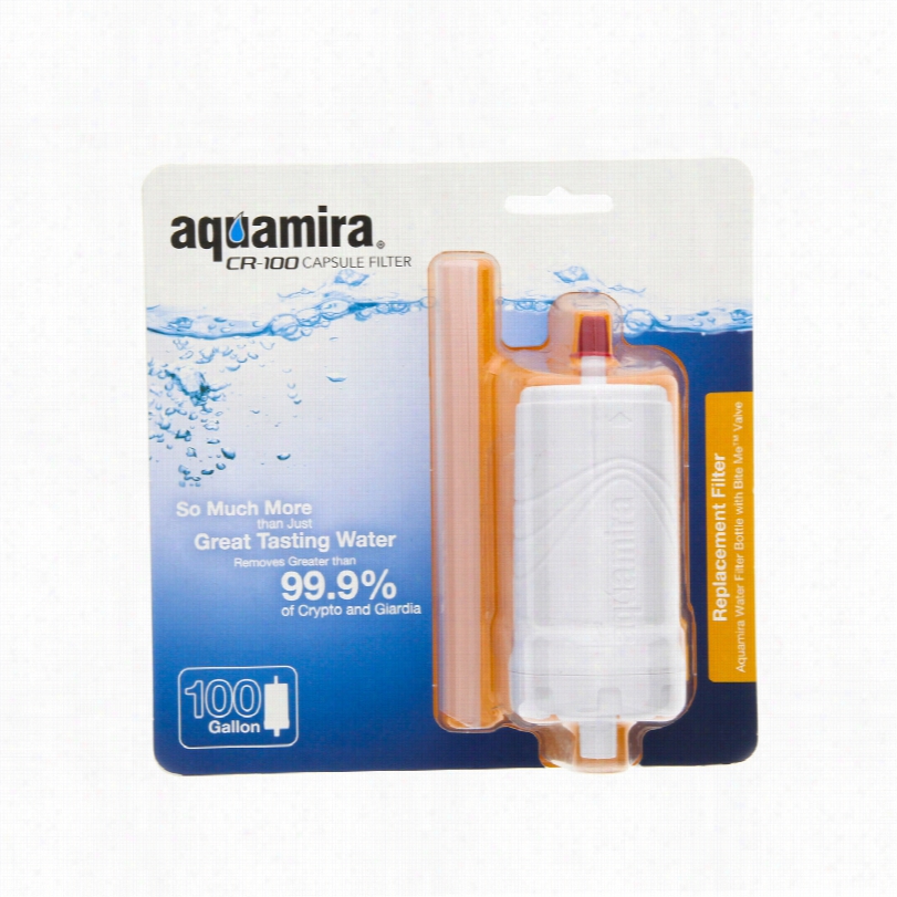 6701 1/ Cr-100 Aquamira Filtered Water Bottle Capsule