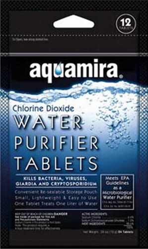 67400 Aquamira Water Purification Tablets (12-pack)