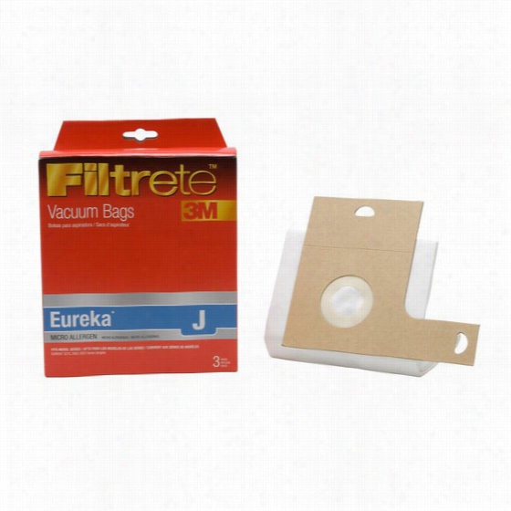 67720 3m Filtreete Eureka J Vacuum  Bags (3-pack)