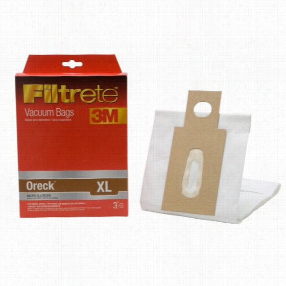 68710 3m Filtrete Oreck Xl Vacuum Bags (3-pack)