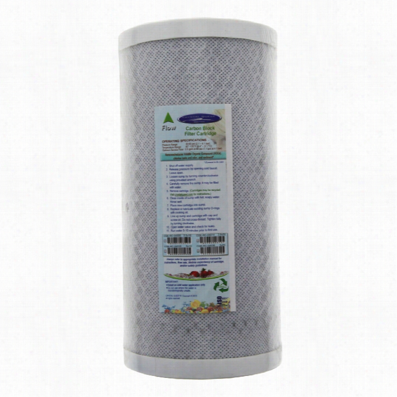 Cqe-rc-04305 Crystal Quest Carbon Block Supply With ~  Filter Cartridge