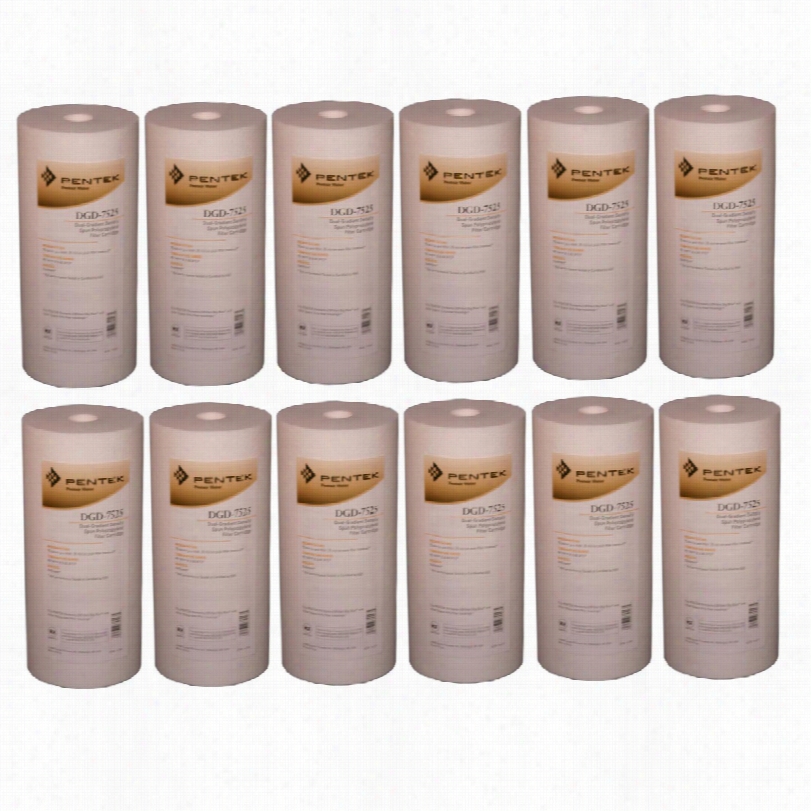 Dgd-7525 Pentek Sound House Replacement Sediment Filter Cartridge (12-pack)