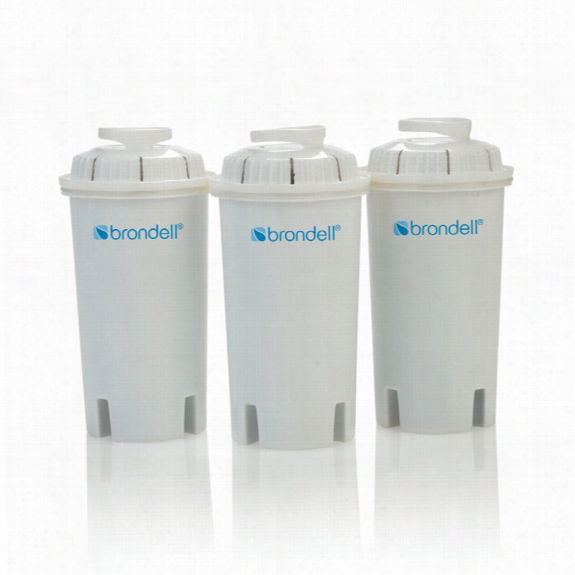 Hf-10 Brondell H2o+ Wate R Pitcher Filters (3-pack)