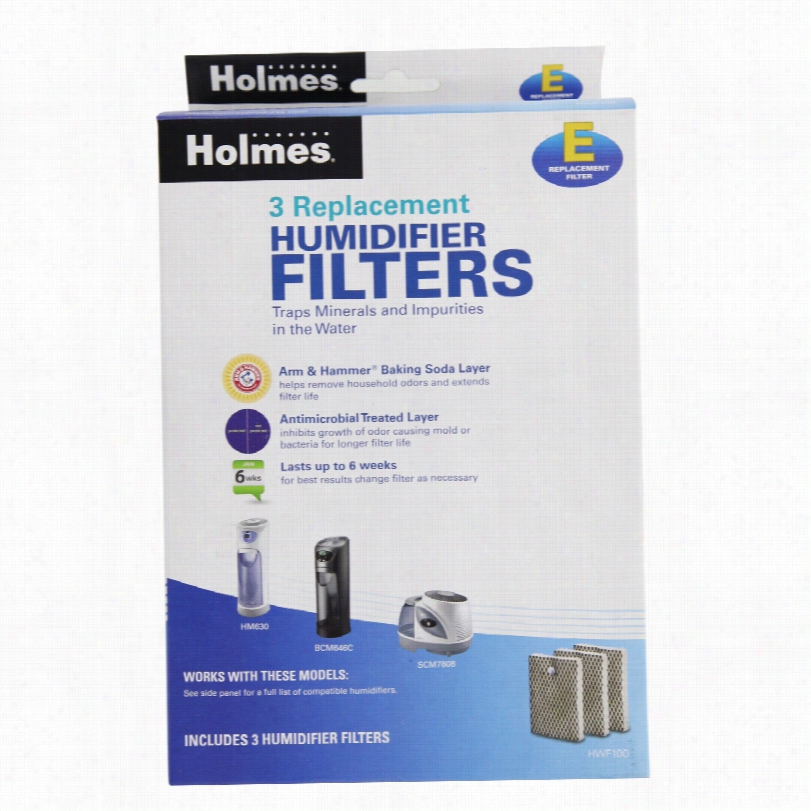 Holmes Hwf100uc3 Replacement Humidifier Filters (3-pack)