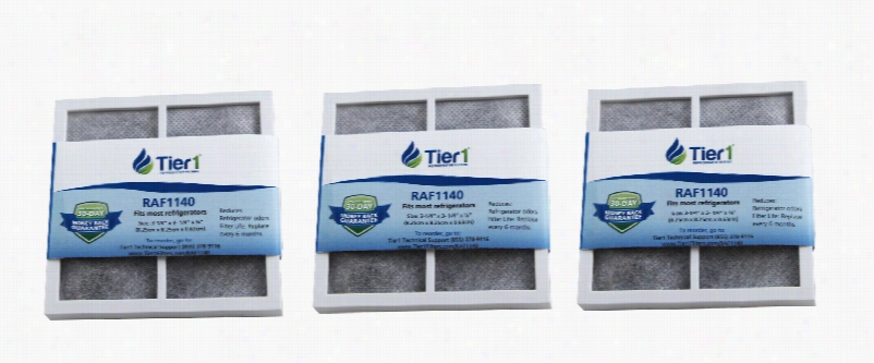 Lt120f Lg Refrigerator Air Filer: To Be Compared Re-establishment By Tier1 (3-pack)