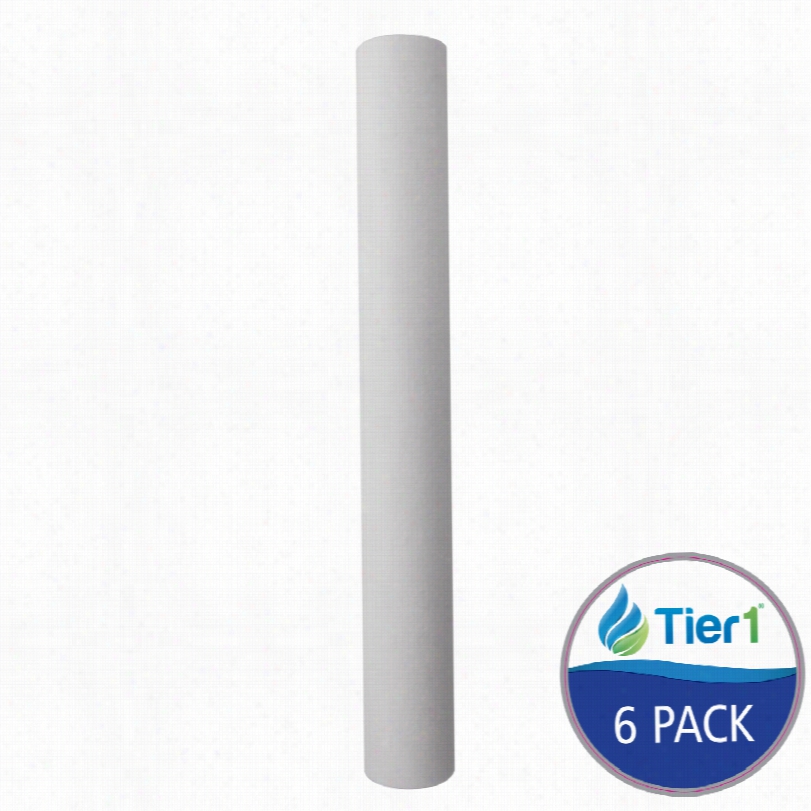 P 1-20 Pentek Comparable Sedimentwafer Filter By Tier1 (6-pack)
