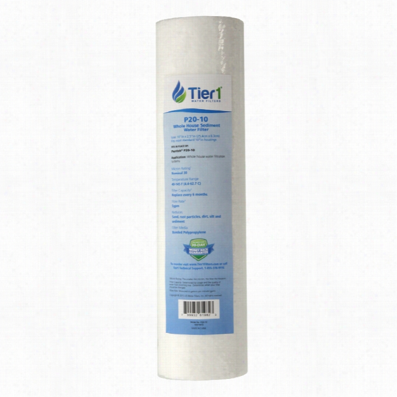 P20 Pentek Comparable Wohlr Hosue Sedimentwater Filter By Tier1