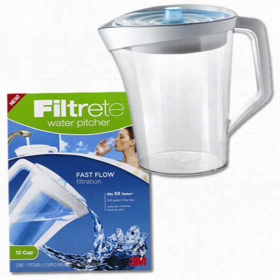 Wp01-wh-21 Filtrete Fast Stream Water Filter Pitcher