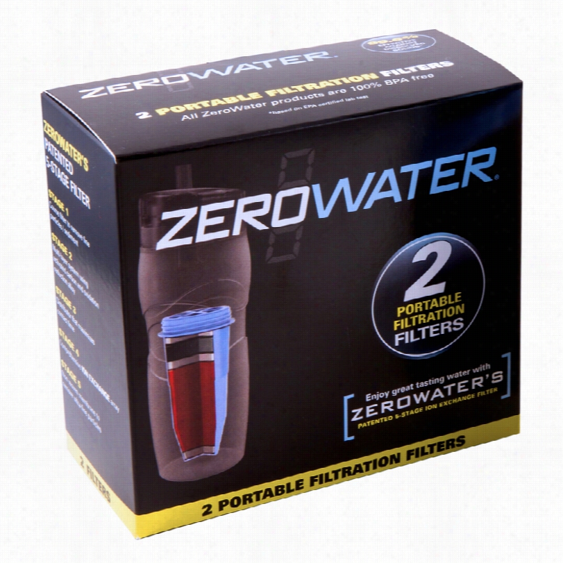 Zr-230 Zerowater Replacement Filteerd Tumbler Water Filters 2(pack)