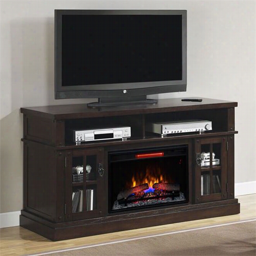 Classic  Flame 26m1066-o128 Dakota Infrared Electric Fireplace Entertainment Center In Carmel Oak