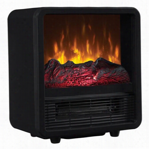 Classic Flame Cfs-300 Durraflame Cube Stove Heater In Black