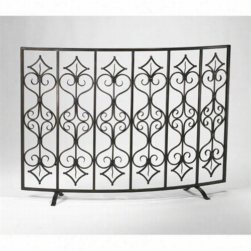 Cyan Design 04007 Casablannca  Fire Screen In Gorge Brnze