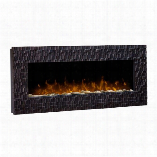 Dimplex D Wf-1318 Wakefield Wall Mounted Electric Fireplace In Espresso