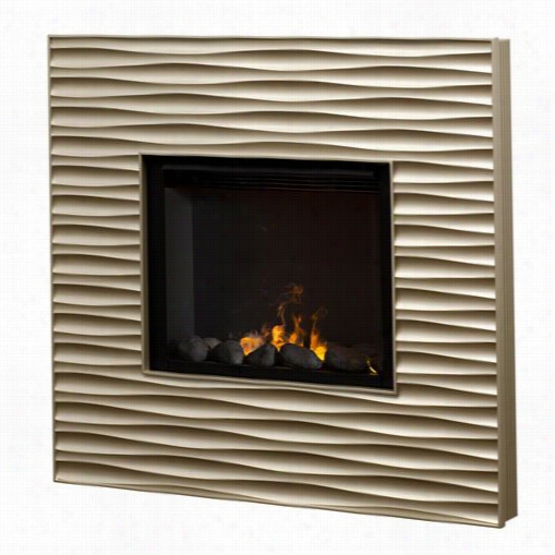 Dimplex Owf25br-1448cp Willowridge Wall Moun Electric Firepalec In Champagne