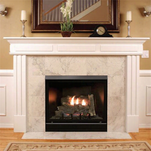 Rule Comfort Systems Dvcd42fp31 Celan Face Deluxe 42"" 25,000 Btu Direct Ve Nt Remote Ready Millivolt Firep Lace