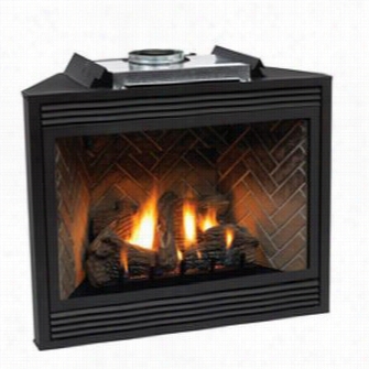 Empire Support Sytems Dvx36fp71l Luxury 36"" Direct Vent Intermittent Pilot Fireplace