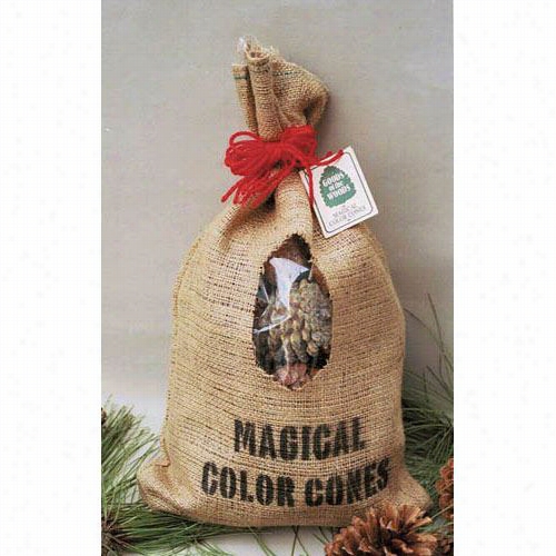 Goods Of The Wods 10110 Color Cones I Burlap Bag