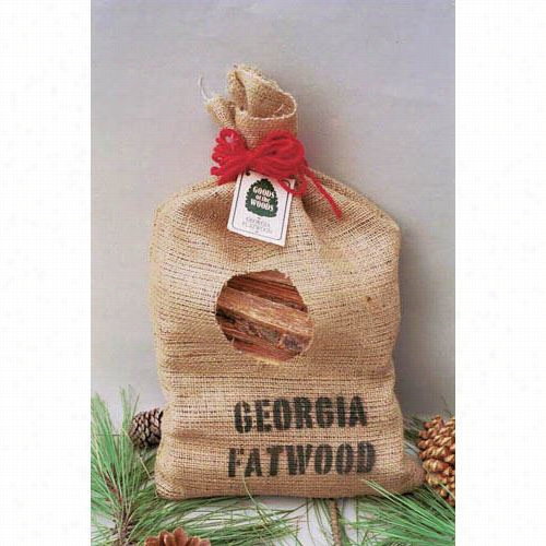 Goods Of The Woodds 10256 Fatwood In Burlap Bag