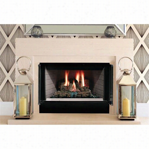 Majetsic Sa42r Sovreign 4"" Radint Wood Burning Fireplace