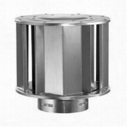 M&g Duravwnt G Vvth Round Gas Vent 3"" Inner Diameter Aluminum High-wind Cap