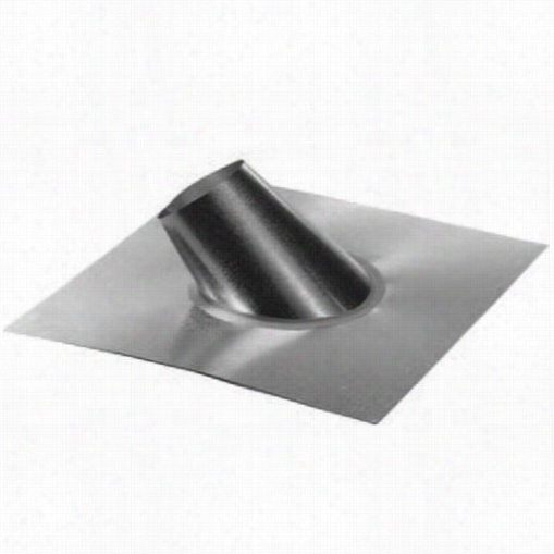 M&g Duravent 4gvfsr Round Gas Vent 4&suot;" Inner Diameter Aluminum Steep Roof Flashing