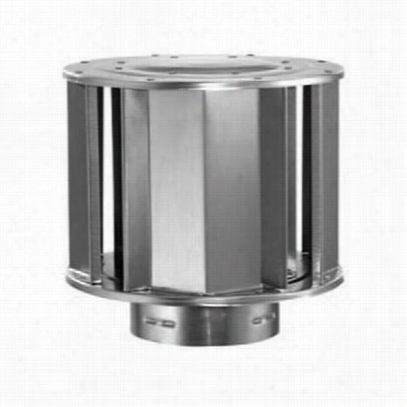 M&g Duarvdnt 4gvvth Rround Gas Vent 4"" Inner Diameter Aluminum High-wind Cap