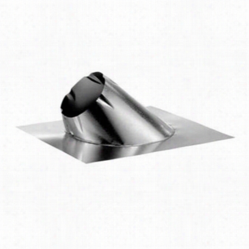 M&g Duravent Dt-f12 Duratech 5"" Class A Chimney Pipe Adjus Table Roof Flashing For 7/12 -  12/1 2pitch