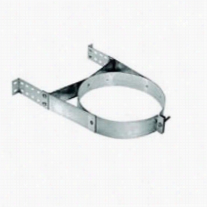 M&g Duravent 5dt-wsss Druatech 5"" X 7"" Niner Diameter Stainless Steel Adjustable Class A Chimney Piep Wall Strap