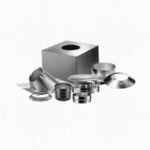 M&g Duravent 6dp-kbsc Du Raplus 6"" Duraplus Basic Through-the-ceiling Kit