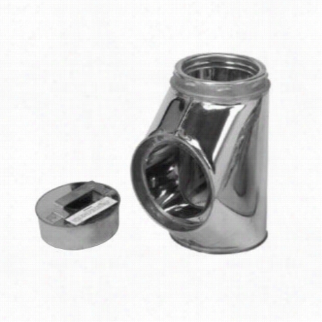 Metalbest 12s-it Ultra-temp 12&"" Insulated Tee Iwth Tee Plug