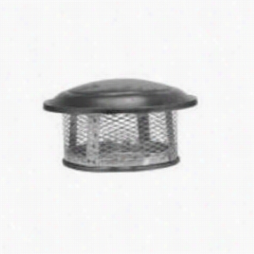 Mtalbest 18s-ezct-s Sure-temp 18"" Class A Chimney Pipe Round Top With Spark Arrestor