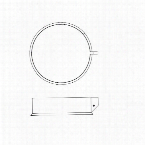 Metalbest 3rv-gvsb Rv Series 3-5/8"" Dia. Gas Vent Support Collar