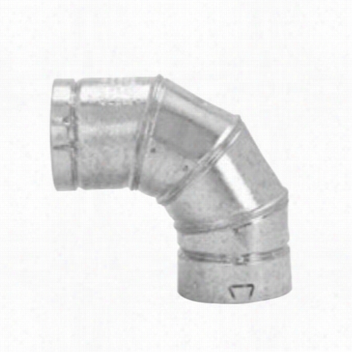 Metalbest 7rv-el90 Type B Gas &7quot;" Round 90 Adjustab Le Elbow