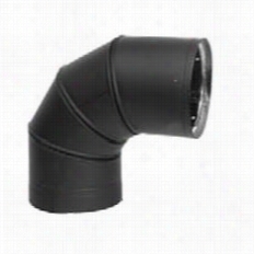 Metalbest 8dcc-90-bk Dcc 8"" 90 Deggfee Elbow In Black