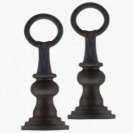 Napoleon Anih Andirons In Painted Black