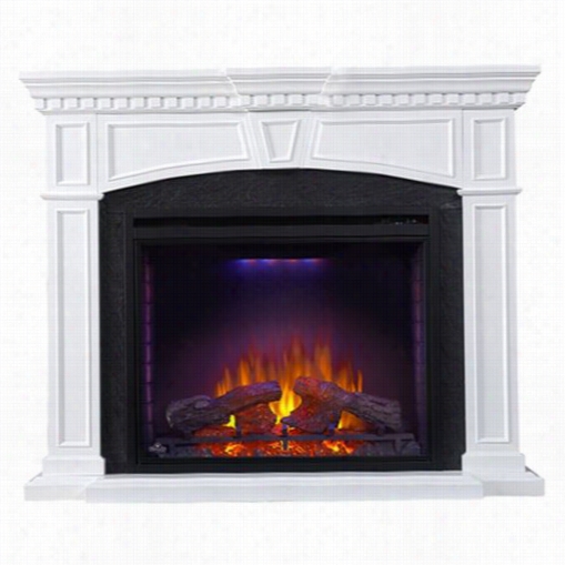 Napoleon Nefp33-0214w 33&quott;" Taylor Eletric Fireplace Mantel Package In White